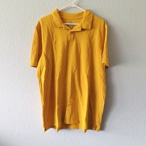 xl yellow sonoma polo